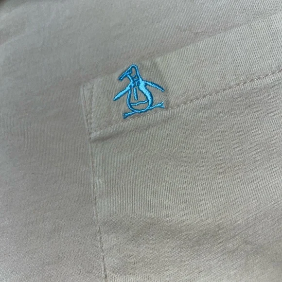 Penguin tan collar shirt - Picture 2 of 3